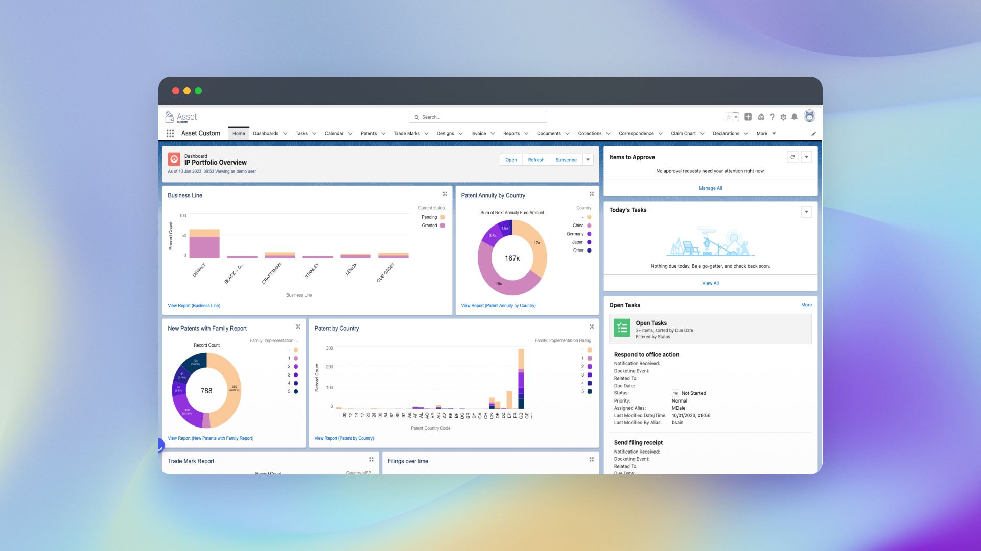 Logiciels de gestion de la PI — Questel