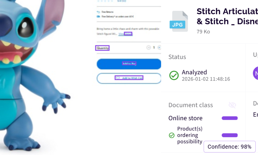 Capture d'écran, exigences en matière de preuve d'utilisation de la marque, exemple de boutique en ligne, plateforme UZ.IP
